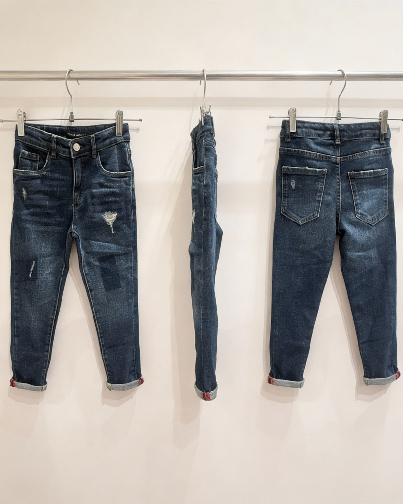 بنطلون جينز ديرتي بيبي ولادي