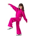 طقم بناتي صوف ناعم عريض