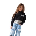 بلوزة صوف مع جلد silver