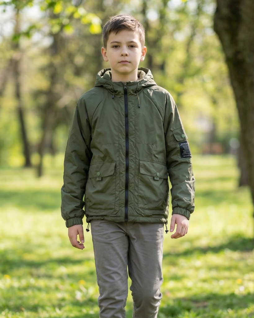 زيتي جاكيت ولادي double face