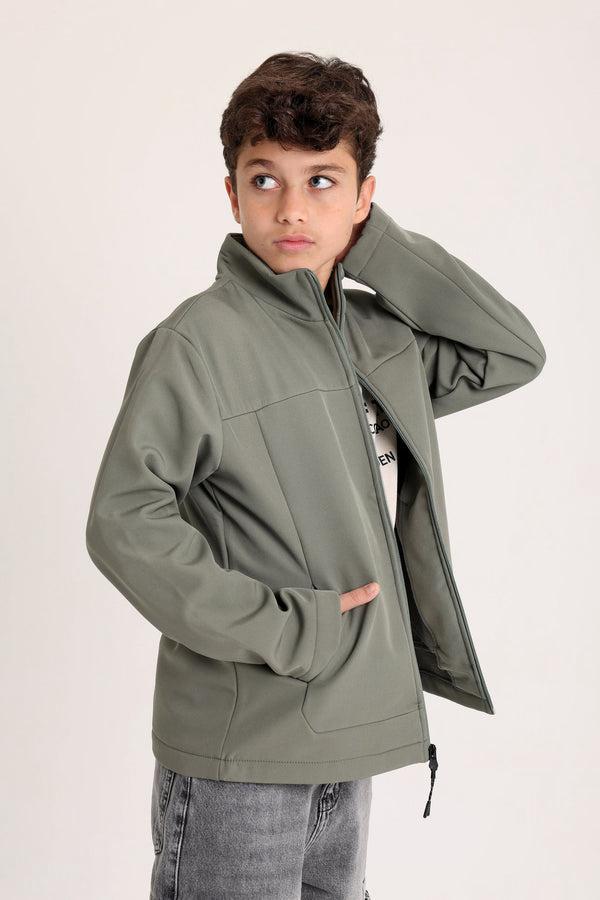 جاكيت ولادي waterproof مبطن
