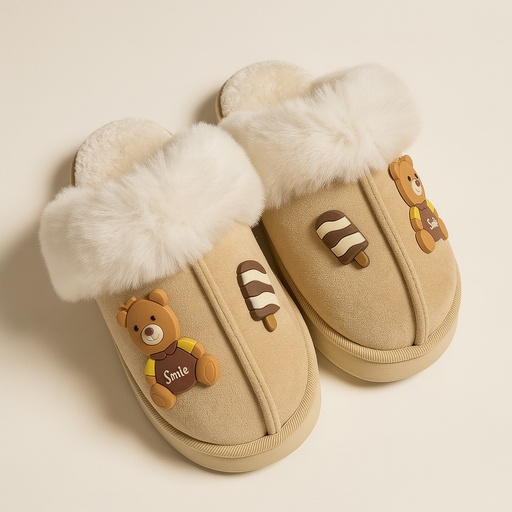 منطفلة بناتي فرو uggs تطريز b3-6M