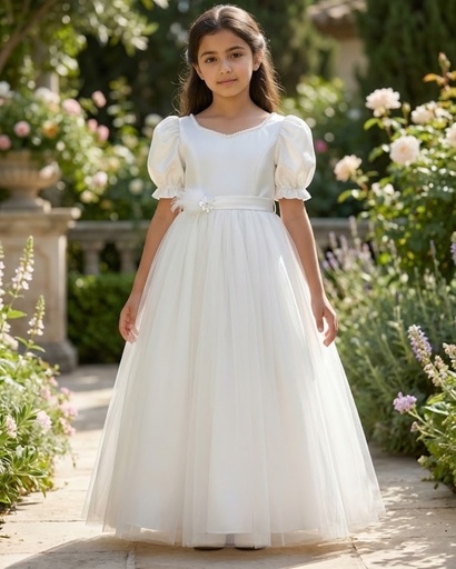 Flower Dress White Wedding