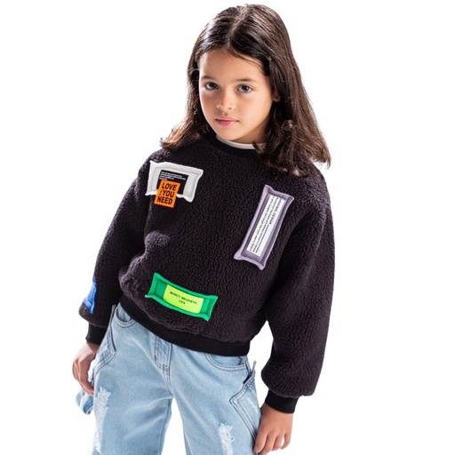 بلوزة فرو ليبل original design