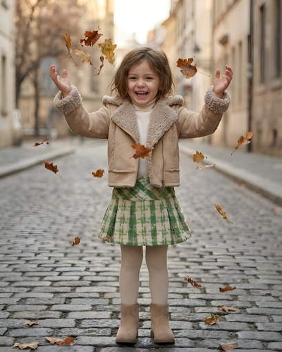 جاكيت شموا مبطن فرو بيج